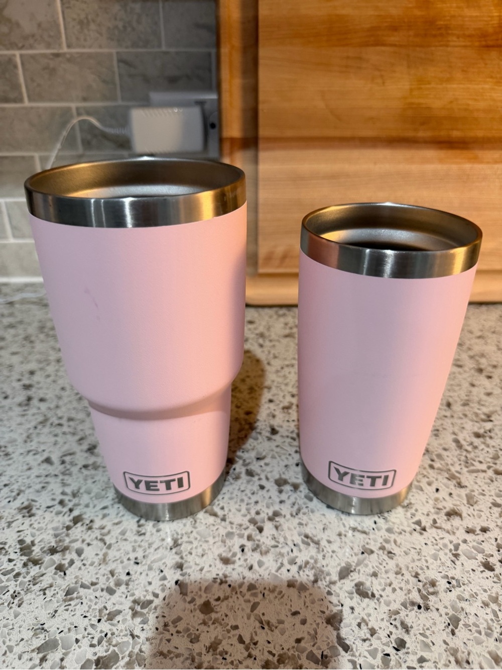 Yeti Pink Insulated Tumblers - Set of 2